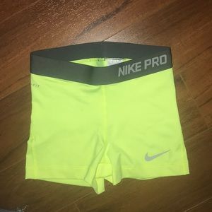 Nike pro dri fit shorts